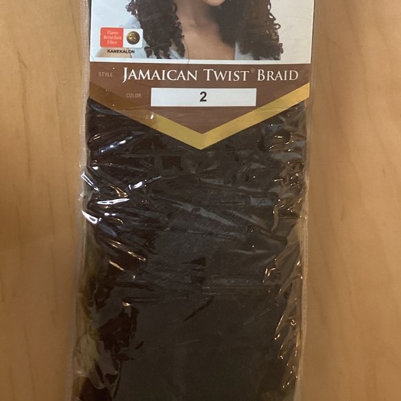 Unopened Jamaican Twist Brand Braiding Hair Color 2 - Picture 1 of 8